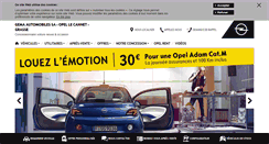 Desktop Screenshot of opel-cannes.fr